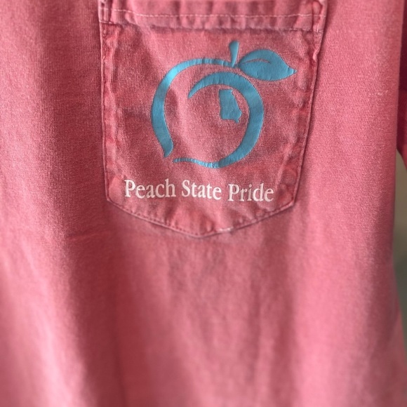Vintage Peach State Pride pocket tee size small - Picture 5 of 5